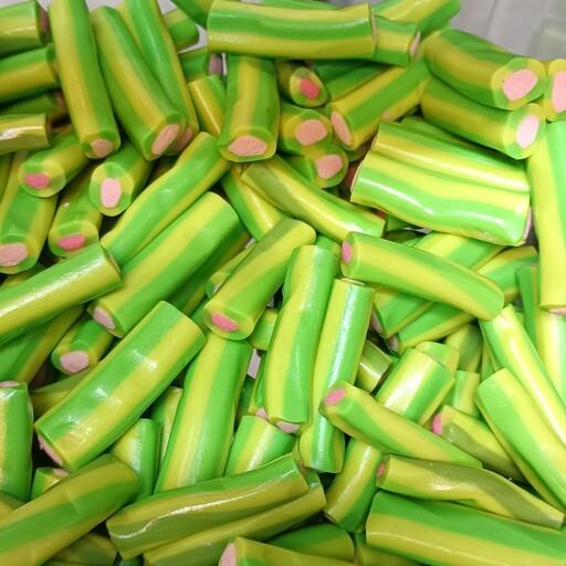 پاستیل هندوانه ای مارابو خوشمزه و تازه 150 گرمی آجیل و خشکبار مهران